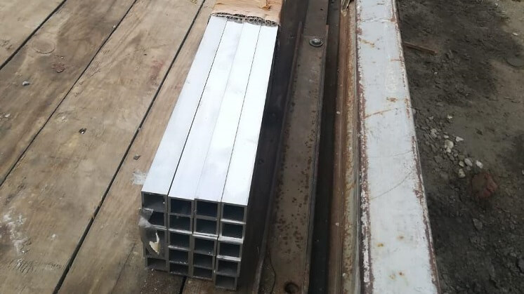 Отгрузка алюминиевых профильных труб