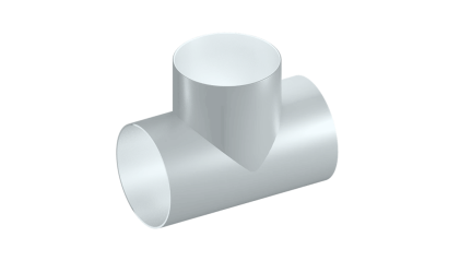 кожух оцинкованный для тройника 440x0,8 мм купить в Оренбурге