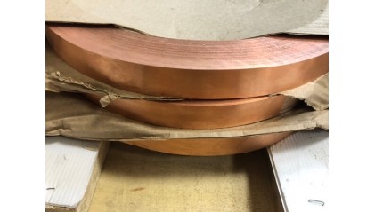 ленту медную ДПРХМ 10x4 мм М2 купить в Оренбурге