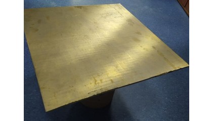 лист бронзовый 0,1x1000x3000 мм БрАМц9-2 купить в Оренбурге