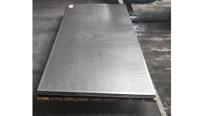 лист перфорированный нержавеющий 0,1 мм Qg 5-8 AISI 321 купить в Оренбурге