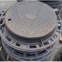 Люк чугунный ГТС легкий круглый Т 850x110 мм СЧ10 ГОСТ 8591-76