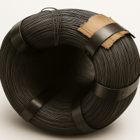 Проволока стальная вязальная черная 2 мм 08кп ГОСТ 3282-74