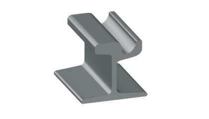 рельсы РТ60Е стальные трамвайные 19 м Э76 купить в Оренбурге