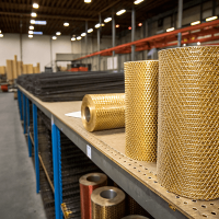 Сетка латунная 1x1x0,03 мм Л68 ГОСТ 6613-86