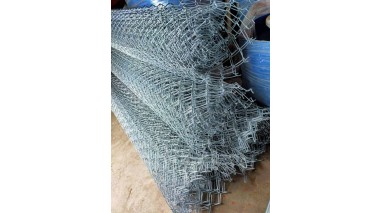 Сетка рабица оцинкованная 20x20x1 мм ГОСТ 5336-80 фото