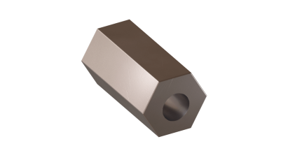 шестигранник буровой пустотелый 22x6,5 мм 55С2 купить в Оренбурге