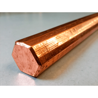 Шестигранник медный ДШГПП 17 мм М3 ГОСТ 1535-2006