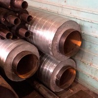 Скорлупа ППУ-ОЦ 219x60 мм для труб ГОСТ 30732-2020