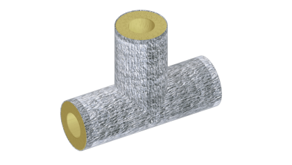 тройник теплоизоляционный минераловатный 1220x133 мм купить в Оренбурге