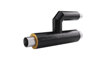 тройник в ППУ-ПЭ изоляции 57х125х2,5 мм купить в Оренбурге