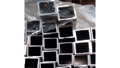 трубу алюминиевую профильную прямоугольную 80x30 2 мм АМц купить в Оренбурге