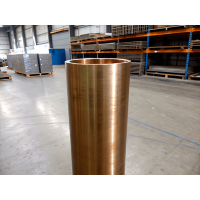 Труба бронзовая литая 60x16 мм БрБ2 ГОСТ 24301-93