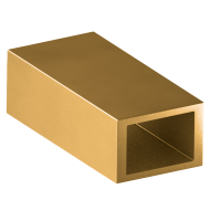 Труба латунная профильная прямоугольная ДПРНТ 48x24x2 мм Л63 ГОСТ 20900-2014