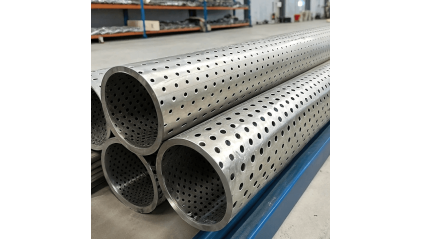 трубу нержавеющую перфорированную бесшовную 102x20 мм AISI 430 купить в Оренбурге