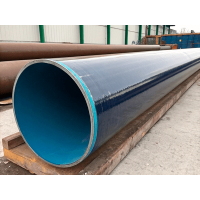 Труба стальная бесшовная с внутренним эпоксидным покрытием 325x8 мм 09Г2С ГОСТ 31445-2012