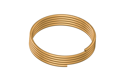 трубку латунную капиллярную ДКРНМ 2x0,9 мм Л68 купить в Оренбурге