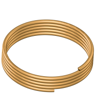 Трубка латунная капиллярная ДКРНМ 2,2x0,5 мм Л63 ГОСТ 2624-2016