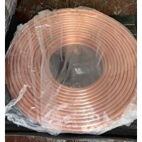 Трубка медная капиллярная ДКРНМ 2x0,7 мм Б М3 ГОСТ 2624-2016