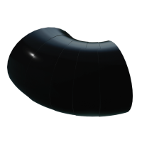 ВУС изоляция для отвода 45° трехслойная 57x2,2 мм ГОСТ 9.602-2006