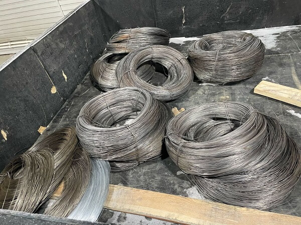 Проволока стальная вязальная 1 мм 08кп ГОСТ 3282-74 фото