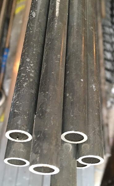 Труба алюминиевая холоднодеформированная бесшовная анодированная закаленная 25x2 мм Д16Т ГОСТ 18475-82 хлыст фото