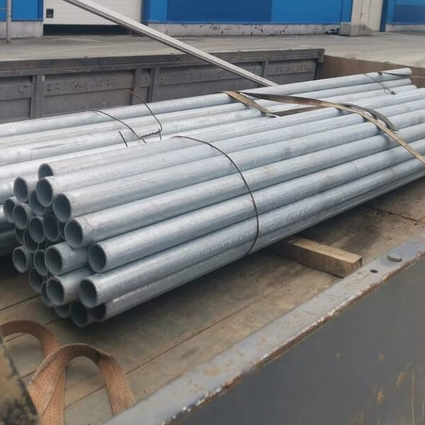 Труба стальная водогазопроводная ВГП оцинкованная 25x3,2 мм Ст3сп ГОСТ 3262-75 фото